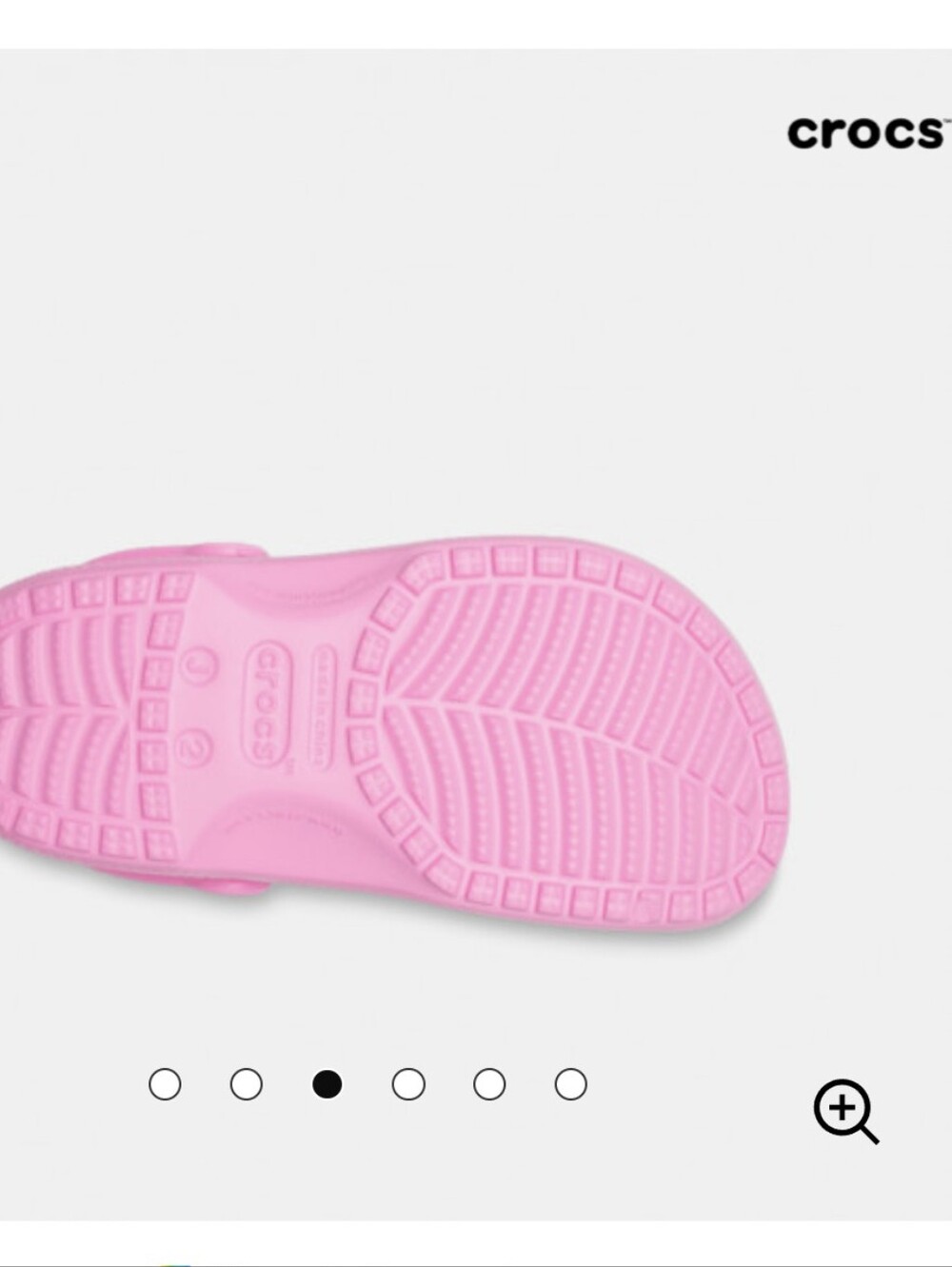 Crocs Classic Clog Kids' Sandals Pink Toddler Size C7 Like New - Picture 4 of 15